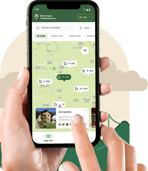 App screens showcase